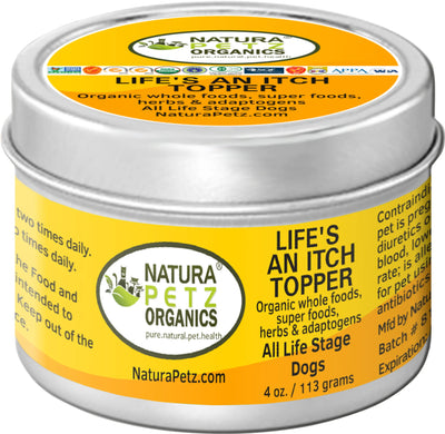 Life's an Itch! Anti-Allergy Flavored Meal Topper for Dogs & Cats