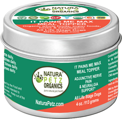 It Pains Me Max Meal Topper for Dogs & Cats - Nerve Pain Support - 4 Oz
