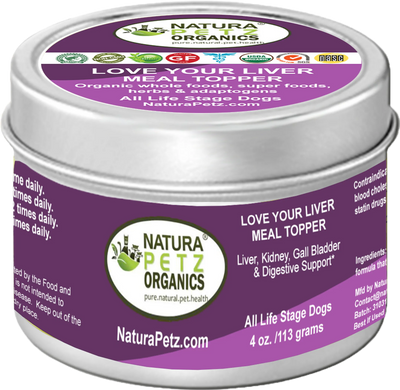 Love Your Liver Meal Topper - Liver, Kidney, Gall Bladder & Digestive Support for Dogs