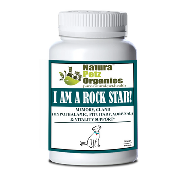 I Am A Rock Star - Memory, Gland & Vitality Support for Dogs