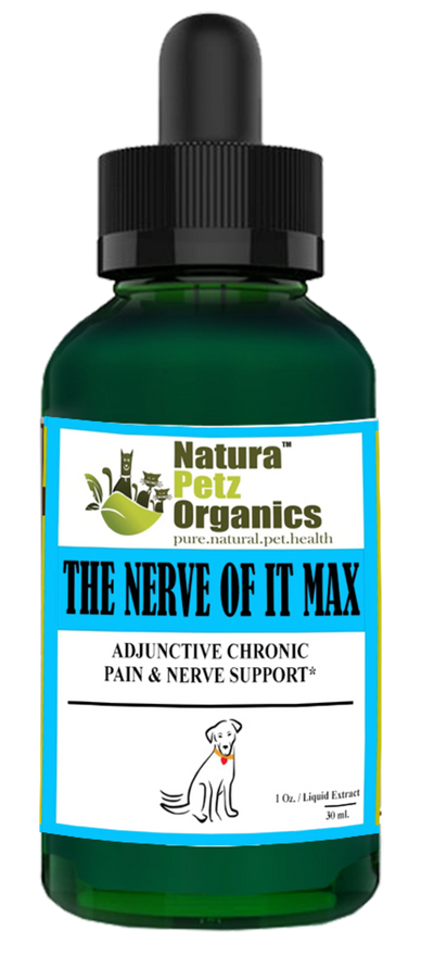 Max Tincture Support - Chronic Pain & Nerve Support for Dogs and Cats