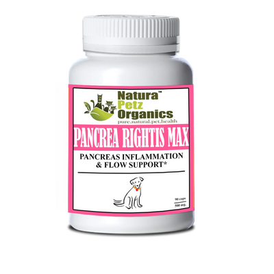Pancrea Rightis Max Support Capsules - Pancreas Inflammation & Flow Support for Pets