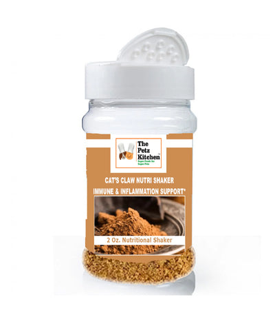 Cat's Claw Powder - Organic Immune & Inflammation Support for Home Prepared Pet Meals