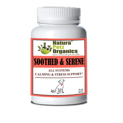 Soothed & Serene for Dogs & Cats - All Systems Anxiety, Calming & Stress Support