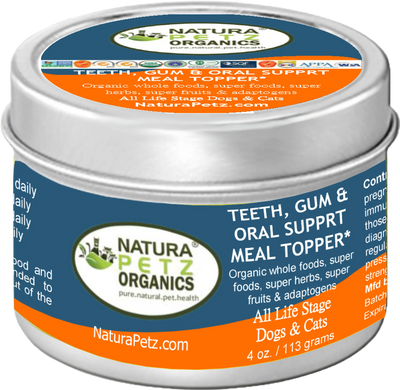 Teeth, Gum & Oral Support Meal Topper - Oral Health Booster for Pets