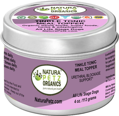 Tinkle Tonic Meal Topper - Effective Urethral Blockage Support for Dogs and Cats