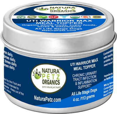 UTI Warrior Max Meal Topper - Urinary Tract Infection Support for Pets