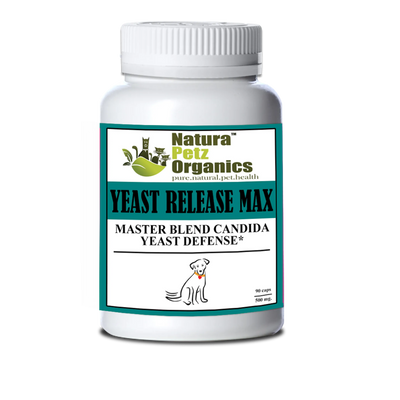 Yeast Release Max Capsules - Candida Yeast Defense for Pets