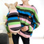 Giraffe Stripe Matching Pet and Owner Outfit Set - Small, Multi