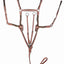 Laureate by Henri de Rivel Raised Fancy Stitched 5 Point Breastplate with Running Attachment