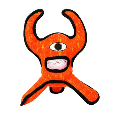 Tuffy Alien Red - Durable Interactive Dog Toy