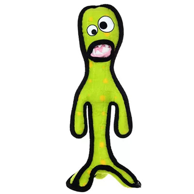 Tuffy Alien Green - Interactive Dog Toy
