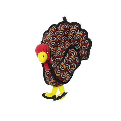 Tuffy Jr Barnyard Turkey - Interactive Dog Toy