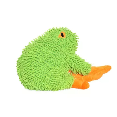 Mighty Jr Micro Fiber Frog - Durable Interactive Dog Toy