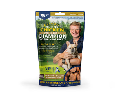 Ernie Els Champion Dog Treats - Natural Chicken and Rice Flavor