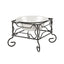 YML Wrought Iron Stand with Single Stainless Steel Feeder Bowl - Stylish and Comfortable Pet Feeder