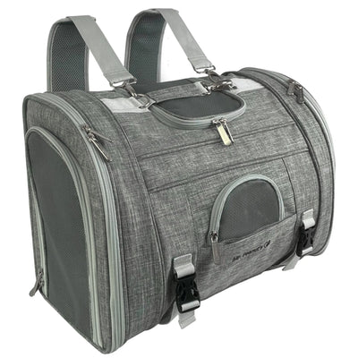 Mr. Peanut's Monterey Series Convertible Backpack Pet Carrier - Versatile Pet Travel