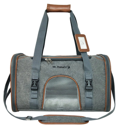 Mr. Peanut's Platinum Series Expandable Pet Carrier - Versatile and Comfortable