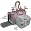 Mr. Peanut's Gold Series Standard Size Expandable Pet Carrier - Comfortable Pet Travel