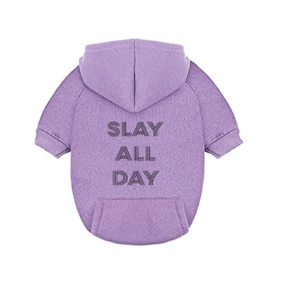 Slay All Day Dog Hoodie - Stylish Dog Apparel