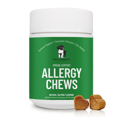 Puppy Community Allergy Chews - Immune Boosting Formula for Dogs