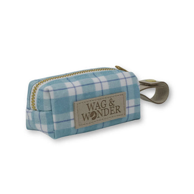 Seaside Plaid Waste Bag Holder - Convenient and Stylish Accessory