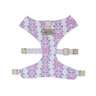 French Lavender Reversible Dog Harness - Functional and Chic