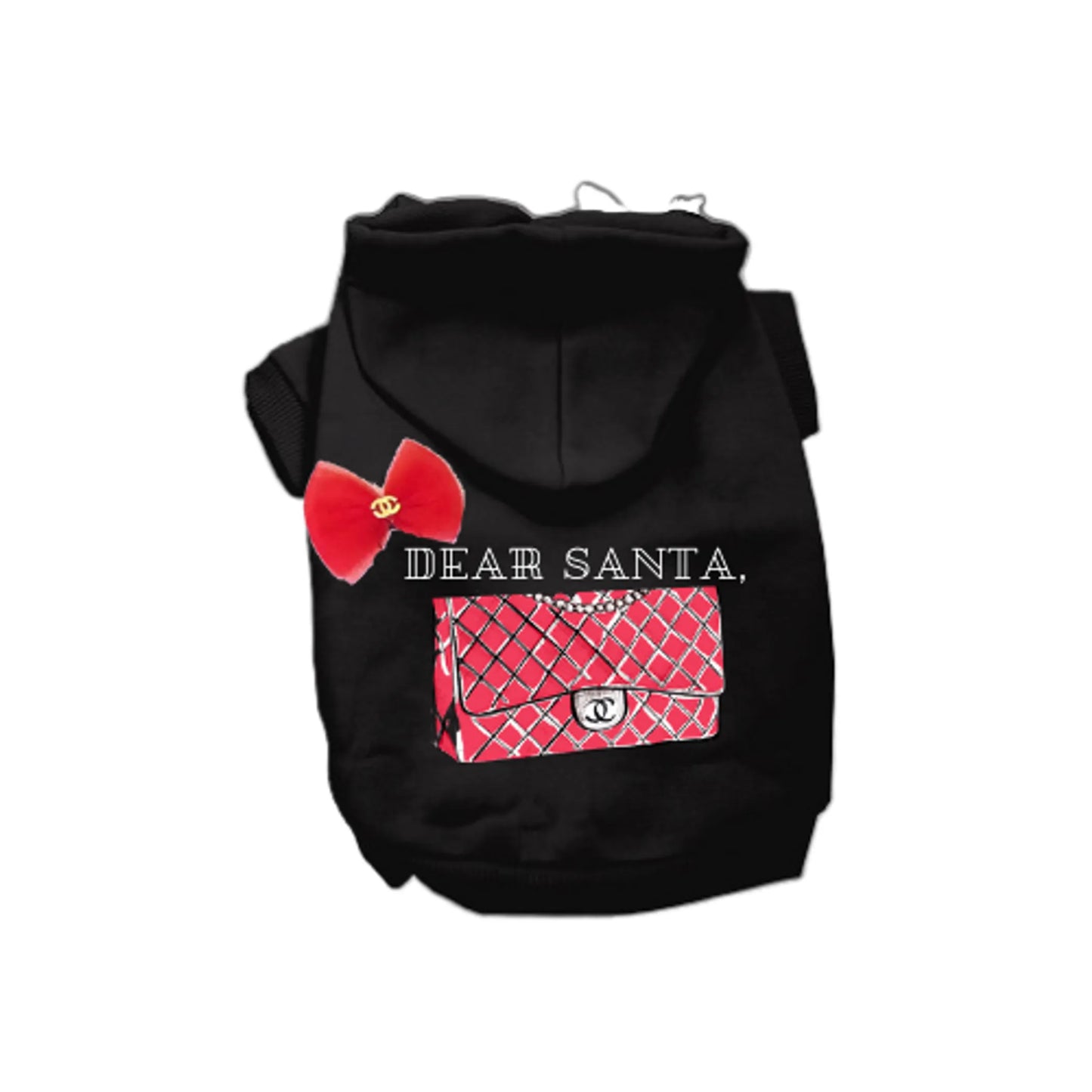 Dear Santa Hoodie - Fashionable Dog Apparel