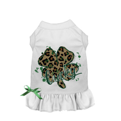 Lucky Me Dress - St. Patrick's Day Dog Outfit