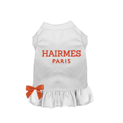 Designer-Inspired Hairmes Dog Dress - Pet Apparel