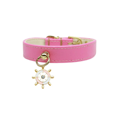 Nautical Dog Charm Collar - Collars & Harnesses