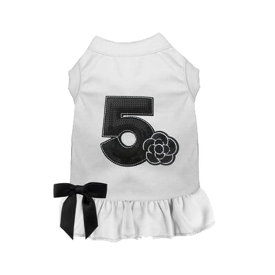 No. 5 Camellia Dog Dress - Pet Apparel