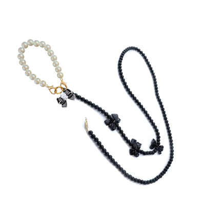 Pearl and Bows Dog Leash - Chic & Durable Pet Accessory