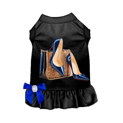 Royal Blue Loubarkin Dress - Stylish and Comfortable Dog Dress
