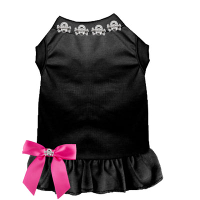 Skull Studded Dog Dress - Perfect for Halloween
