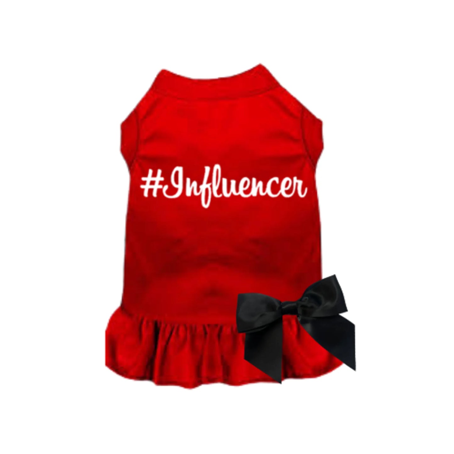#Influencer Dress - Trendy Dog Outfit