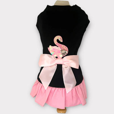 Swan Princess Spring Dog Dress - Adorable Pet Apparel