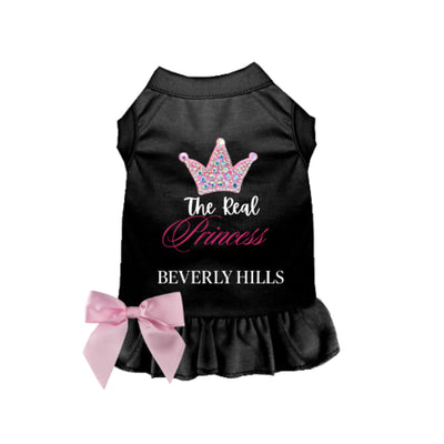 Real Princess of Beverly Hills Black Dog Dress