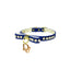 Designer-Inspired Velvet Dior Charm Dog Collar - Stylish and Comfortable
