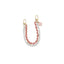 Double Layer Pearl & Chain Dog Leash - Stylish and Durable Pet Accessory