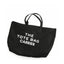 The Tote Bag - 100% Cotton Canvas Tote with Zipper Top Closure