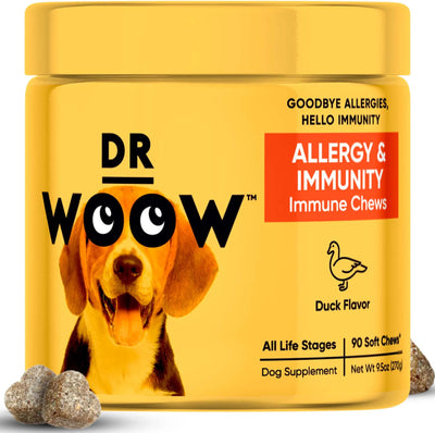 Dr. Woow Allergy and Immunity Support Soft Chews for Dogs