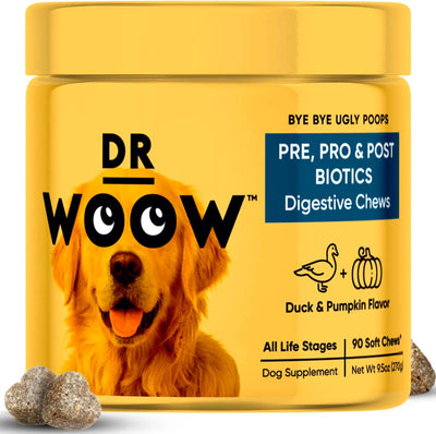 Dr. Woow Digestion Support Soft Chews for Dogs