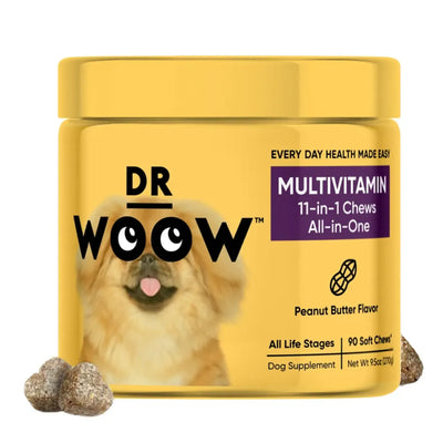 Dr. Woow Multifunctional 11-in-1 Vitamin Chews for Pets
