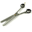 Pet Grooming Double Teeth Trimming Shears - German Stainless Steel for Precision
