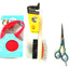 Retractable Dog Leash & Grooming Hair Scissors Gift Set - Complete Pet Care Kit