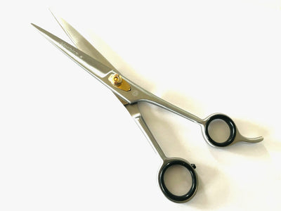 Adjustable High-Quality Pet Grooming Shears with Satin Finish