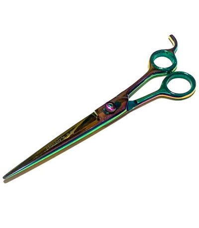 Colorful Titanium Dog Cat Pet Haircutting Trimming Shears - Adjustable
