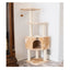 Real Wood 3 Levels Cat Tower - Playground for Kittens