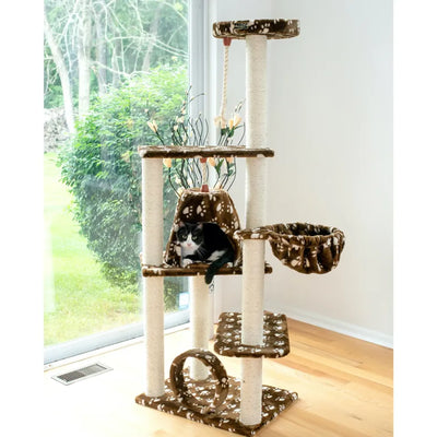 Armarkat Cat Tree Hammock Bed - Ultimate Rest & Play Station for Cats